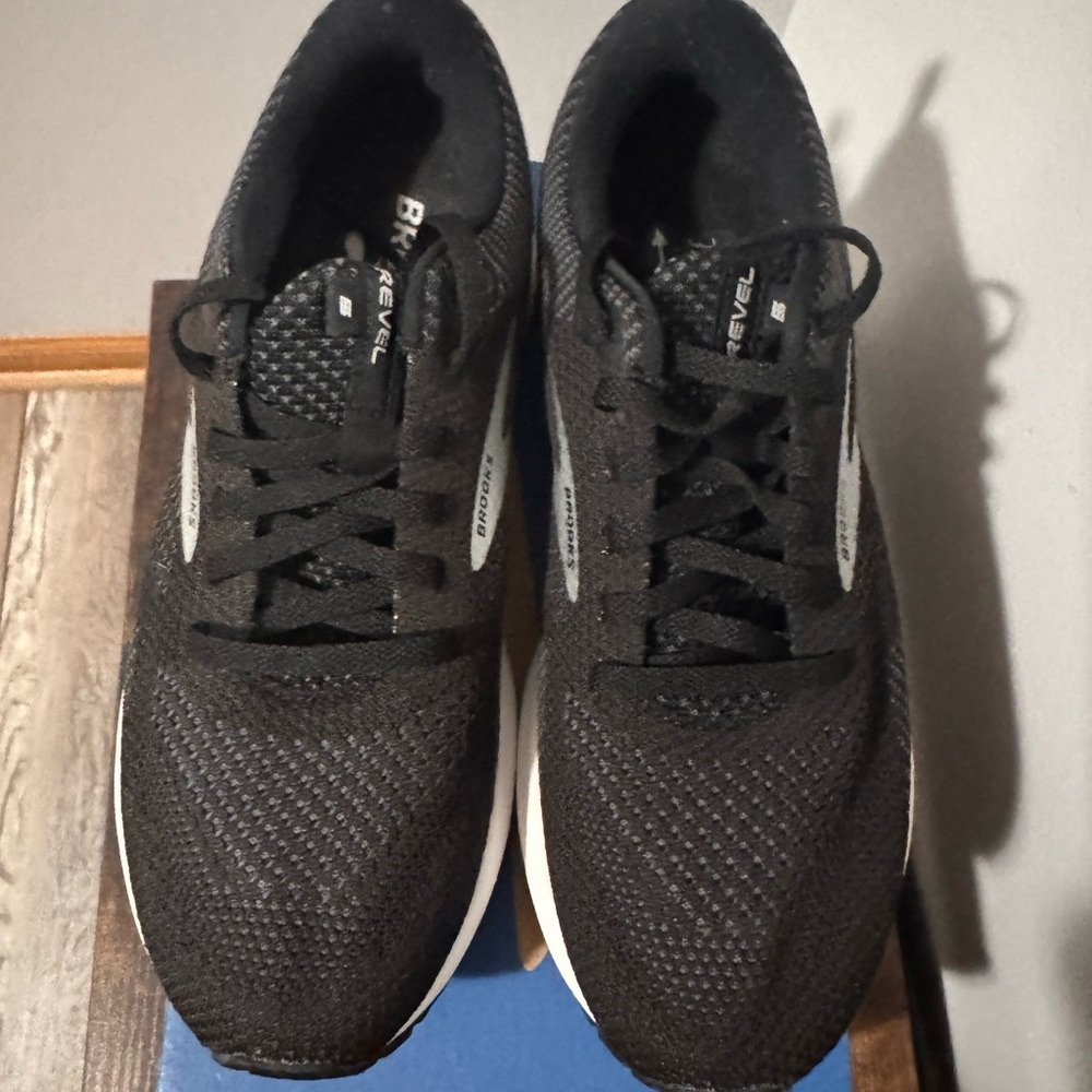 Brooks Black Athletic Shoes